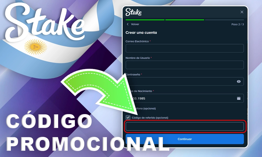 Código Promocional Stake